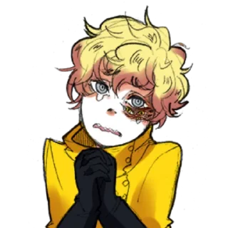 🥺 emoji Hello Charlotte Telegram sticker 18 of 22