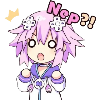 🎮 emoji 🎮 Neptun by @an1meshn4yawik1pedia Telegram sticker 7 of 49