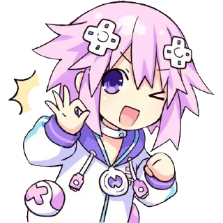 🎮 emoji 🎮 Neptun by @an1meshn4yawik1pedia Telegram sticker 13 of 49