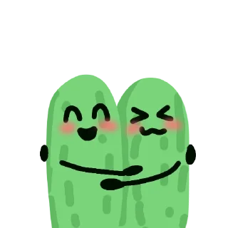 💘 emoji Суси огурцы Telegram sticker 13 of 23