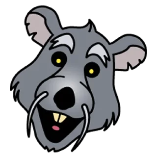 😳 emoji Rat @durakrats Telegram sticker 14 of 25