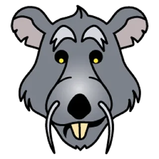 😫 emoji Rat @durakrats Telegram sticker 15 of 25