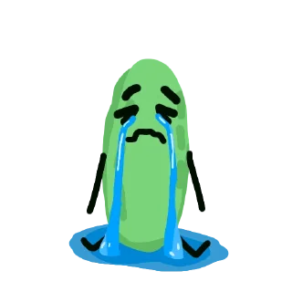 😭 emoji Суси огурцы Telegram sticker 9 of 23