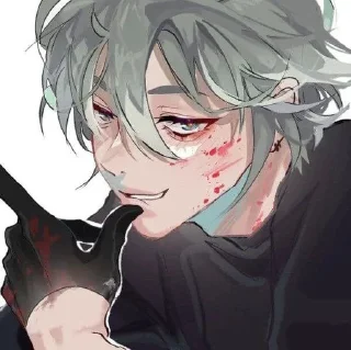 🐱 emoji ХайтамСайно канон Telegram sticker 5 of 84