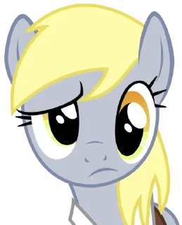 🙁 emoji Derpy | @MyLittlePony_bots Telegram sticker 16 of 111