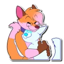 Sticker from Cuddly collection — @stckrRobot