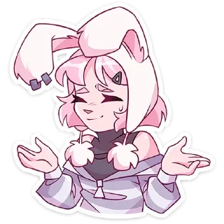 🤷‍♀ emoji софи без надписей @lolitastick Telegram sticker 20 of 48