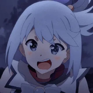 😄 emoji KonoSuba @anime_sticks Telegram sticker 22 of 30