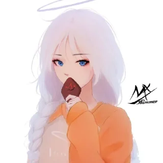 😋 emoji Angel Telegram sticker 21 of 94