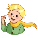 Sticker from The Little Prince