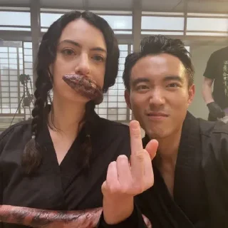 🖕 emoji за что Telegram sticker 17 of 32