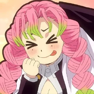 😝 emoji Мицури @anime_sticks Telegram sticker 11 of 20