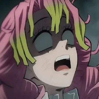 😱 emoji Мицури @anime_sticks Telegram sticker 9 of 20