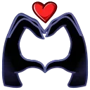 🫶 emoji あعغ @bludnx Telegram sticker 19 of 198