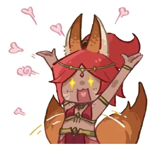 😍 emoji AFK arena comics Telegram sticker 20 of 54
