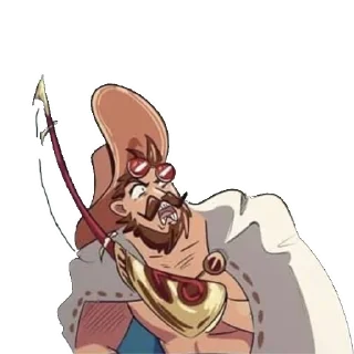 Sticker from AFK arena comics