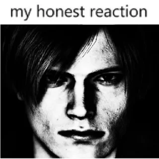 Sticker from leon sex kennedy