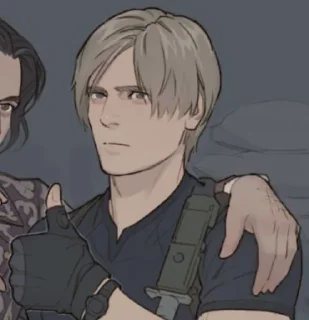 👍 emoji Leon Kennedy @sozdat_stikery_bot Telegram sticker 9 of 55