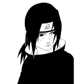 😎 emoji Itachi Telegram sticker 11 of 56