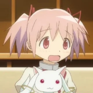 😫 emoji Madoka magica! :D Telegram sticker 5 of 90
