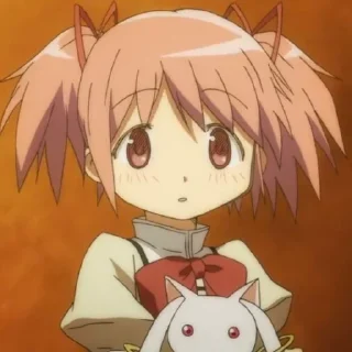 😯 emoji Madoka magica! :D Telegram sticker 6 of 90