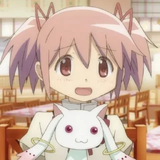 😅 emoji Madoka magica! :D Telegram sticker 9 of 90