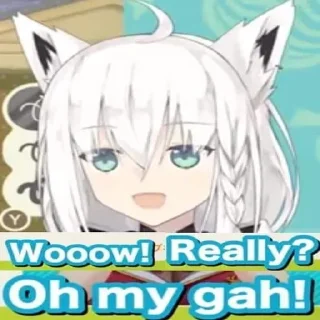 😮 emoji Shitty Hololive Memes Telegram sticker 16 of 39