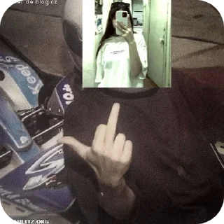 🖕 emoji гуля ➡️ @Ctikerubot Telegram sticker 11 of 86
