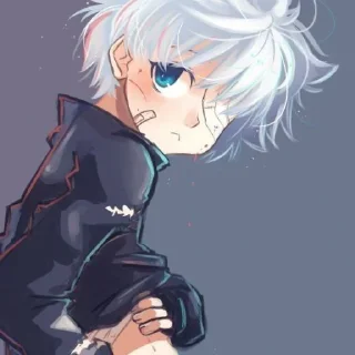 😕 emoji Киллуа пиздец Telegram sticker 13 of 106