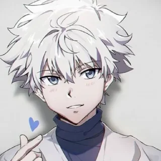 ❤️ emoji Киллуа пиздец Telegram sticker 8 of 106