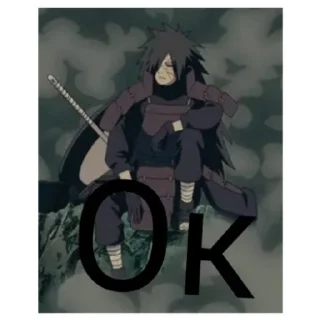 👌 emoji Madara Telegram sticker 10 of 18