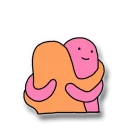 Sticker from hug