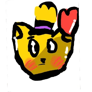❤ emoji Стикеры короля котов (Changed) ➡️ @Ctikerubot Telegram sticker 8 of 49