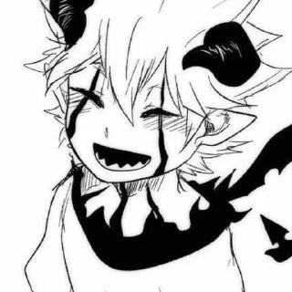 Sticker from |•Либе. От: @BlackClover0912