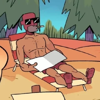 🏖️ emoji MEN AND PUTTIS PART 2 Telegram sticker 24 of 43