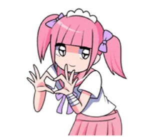 🫶 emoji Menhera chan @kiwiys Telegram sticker 10 of 25