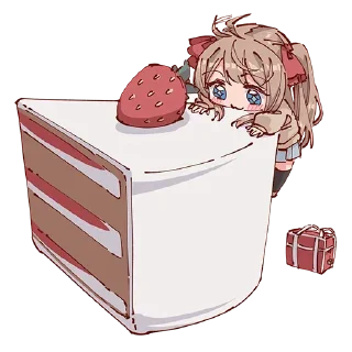 🍰 emoji ねむいの好きなスタンプ — @stckrRobot Telegram sticker 21 of 21