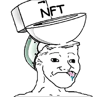 🖼 emoji NFT Wojak Telegram sticker 7 of 14