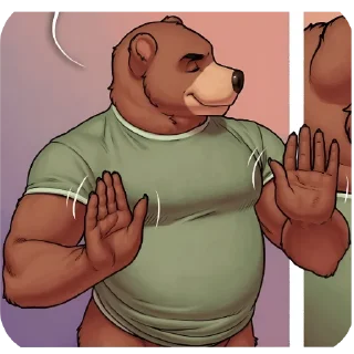 ✋ emoji Grrr Telegram sticker 15 of 29