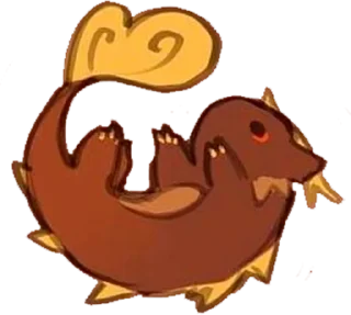 😌 emoji Малыш Моракс Telegram sticker 22 of 108