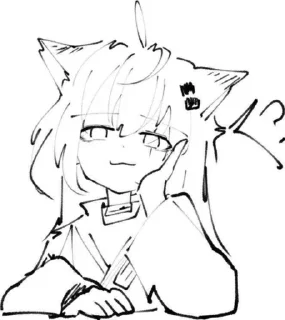 😏 emoji girls —> ୨ kᥲꪮⲙꪮᥱ . . ♡ Telegram sticker 8 of 25