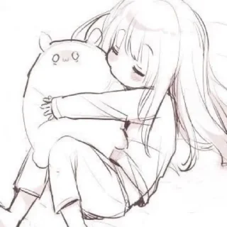 ☺️ emoji girls —> ୨ kᥲꪮⲙꪮᥱ . . ♡ Telegram sticker 13 of 25