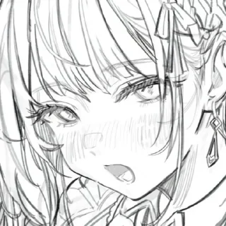 👆 emoji girls —> ୨ kᥲꪮⲙꪮᥱ . . ♡ Telegram sticker 24 of 25