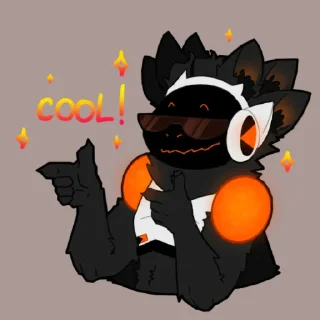 Sticker from Ed protogen