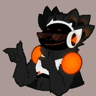Sticker from Ed protogen