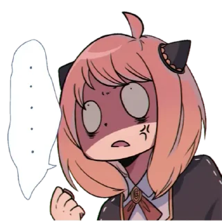 😤 emoji Spy & family @anime4_arts Telegram sticker 8 of 120