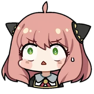 😨 emoji Spy & family @anime4_arts Telegram sticker 24 of 120