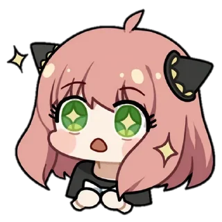 🤩 emoji Spy & family @anime4_arts Telegram sticker 21 of 120