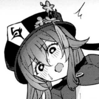 😦 emoji Genshin manga stickers 2 Telegram sticker 24 of 103