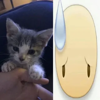 😢 emoji 🫣 Telegram sticker 6 of 120